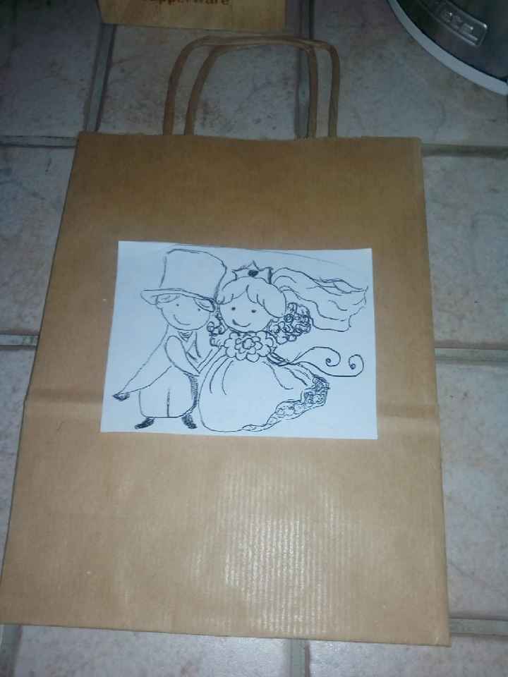 Ecco le mie etichette per le wedding bag - 1