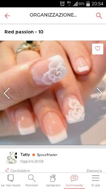 Nail art sposa - 1