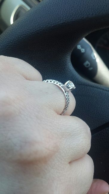 Anello di fidanzamento arrivato anche per me! - 2