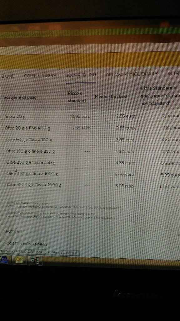 Info spedizione partecipazioni - 2