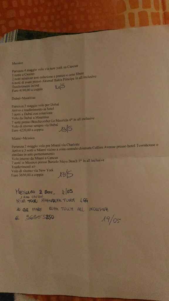 Indecisione viaggio... - 1