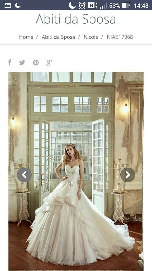 Sposine che hanno scelto un abito nicole - 1