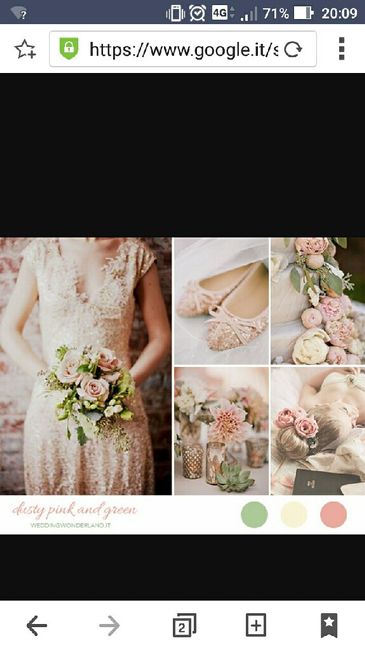 Abito da sposa rosa cipria....come abbinarlo!!!???? - 1