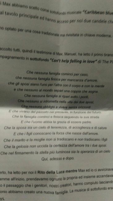 Brani per cerimonia civile - 1