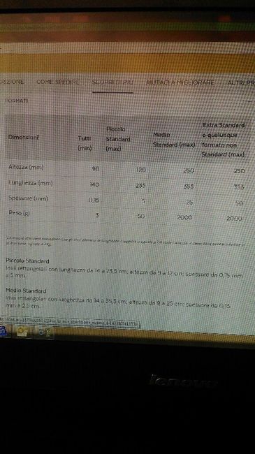 Info spedizione partecipazioni - 1