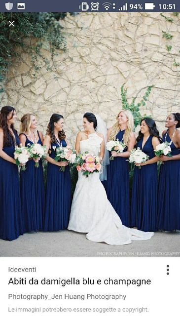 Dubbio vestito damigelle/testimoni - 1