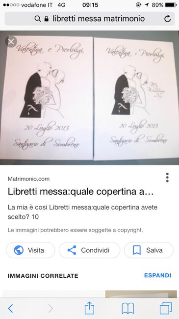  Libretto per la cerimonia religiosa - 1