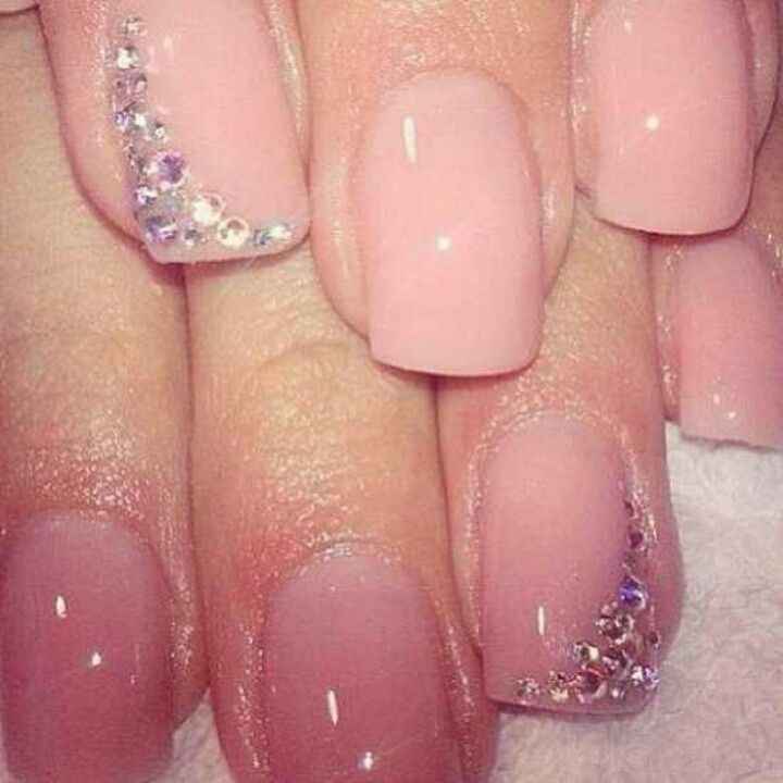 Foto unghie con gel per sposa - 2