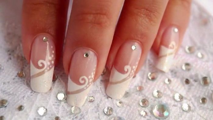 Foto unghie con gel per sposa - 1