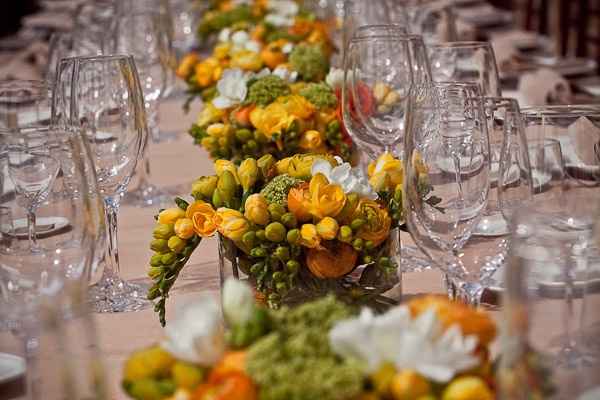 addobbi in giallo toscano