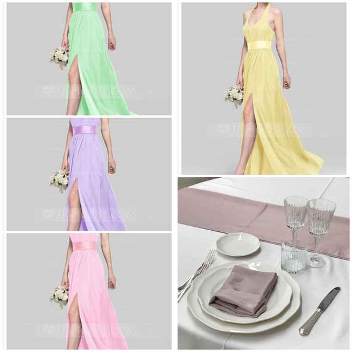 I miei colori di nozze