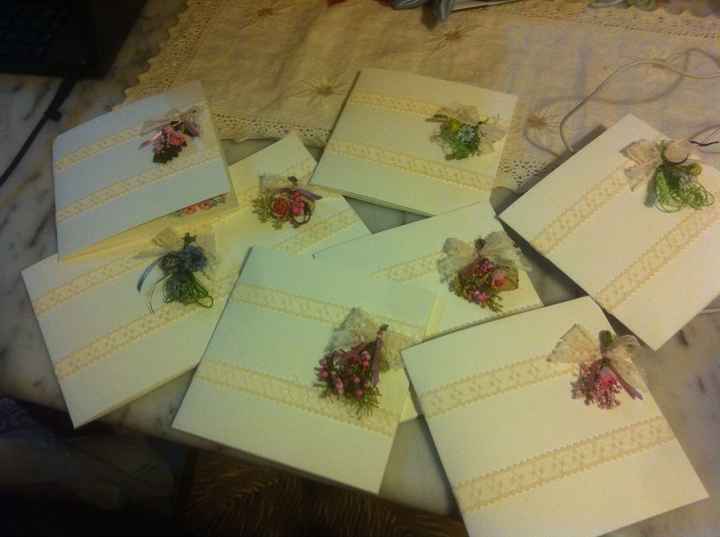 Le mie partecipazioni home made