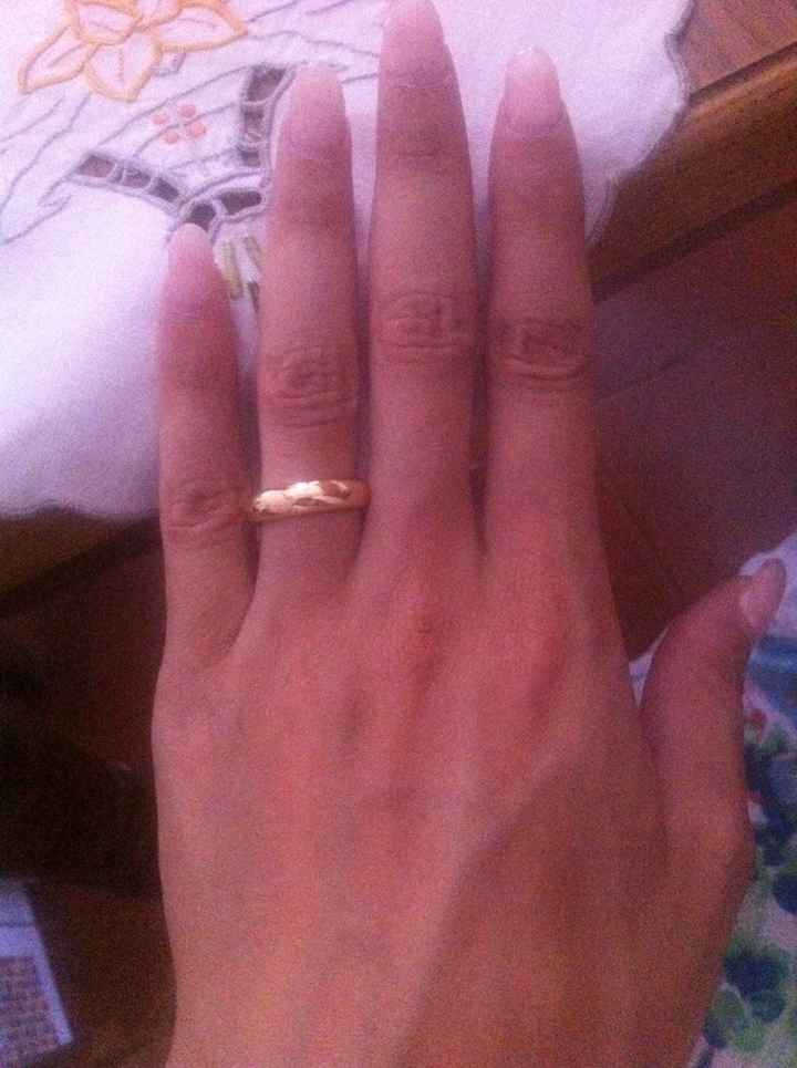 Abbinamento fede +anello fidanzamento postate le vostre foto!!!! - 1