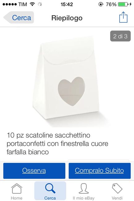 Scatoline /conetti confettata - 3