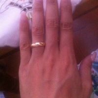 Abbinamento fede +anello fidanzamento postate le vostre foto!!!! - 1