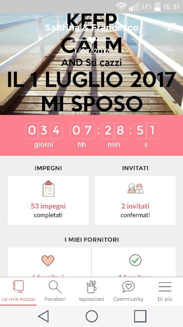 Quanto segna il vostro countdown? - 1