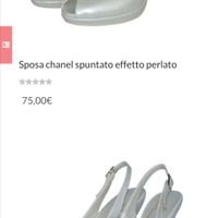 Scarpe sposa modello chanel - 1