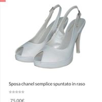 Scarpe sposa modello chanel - 1