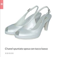 Scarpe sposa modello chanel - 2