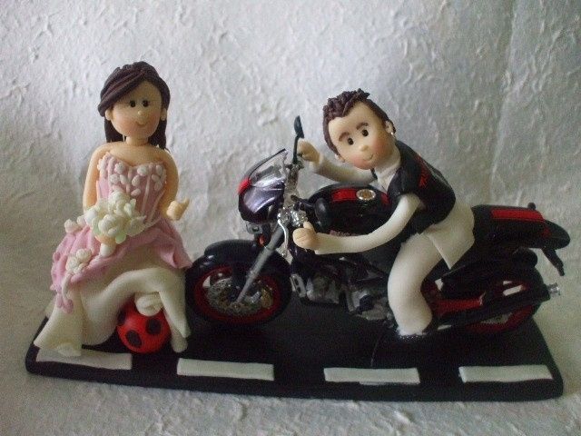 CAKE TOPPER MOTORCYCLE