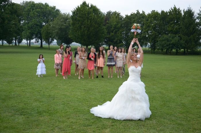 Foto lancio del bouquet... - 1