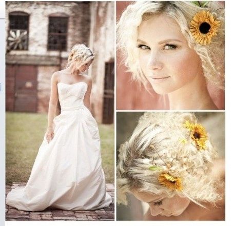 country chic bride