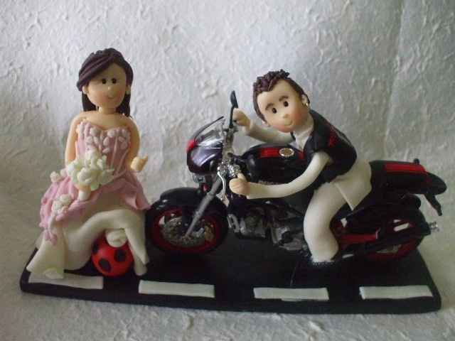 CAKE TOPPER MOTORCYCLE