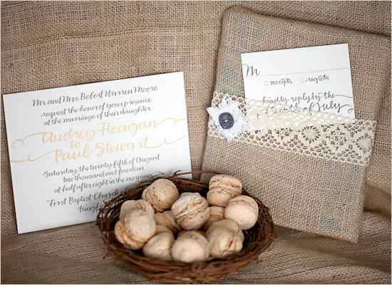 partecipazione rustica!