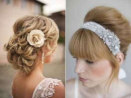 acconciatura sposa vintage