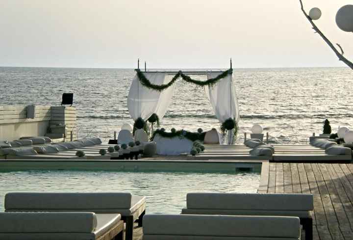 wedding on the beach