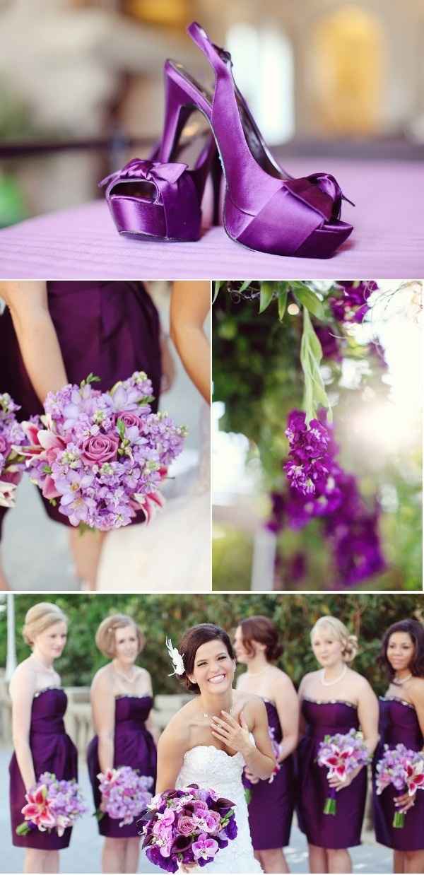 purple wedding