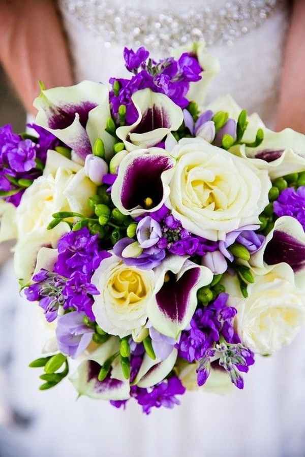 purple bouquet