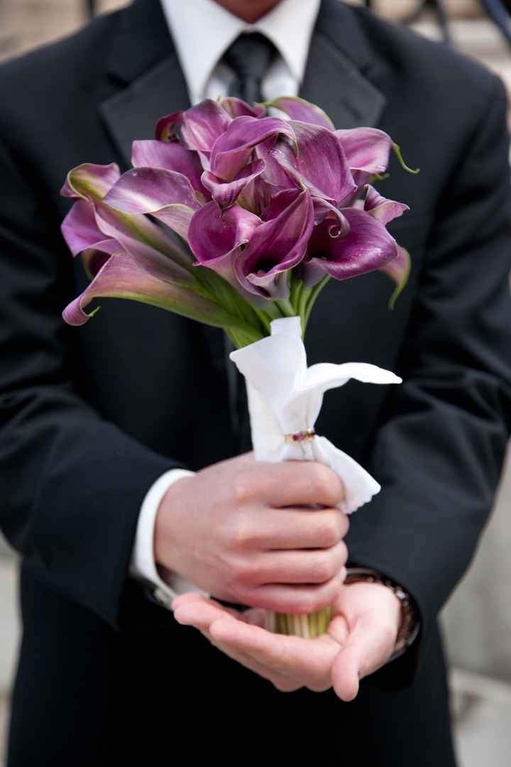 purple bouquet