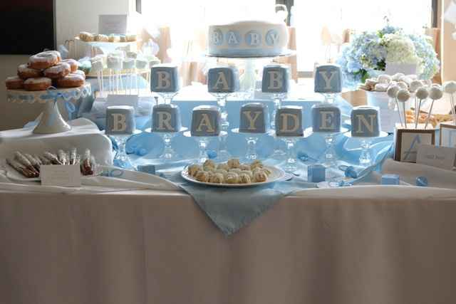 baby shower shabby chic