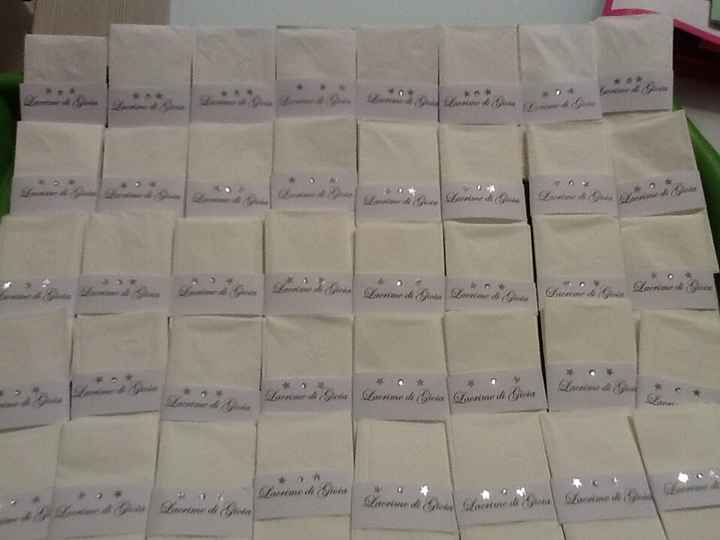 Lacrime di gioia... Son serviti