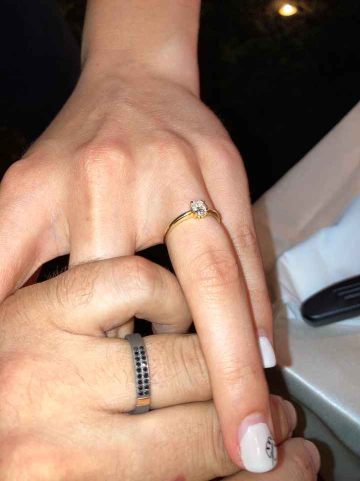 Come è il vostro anello di fidanzamento?? - 1