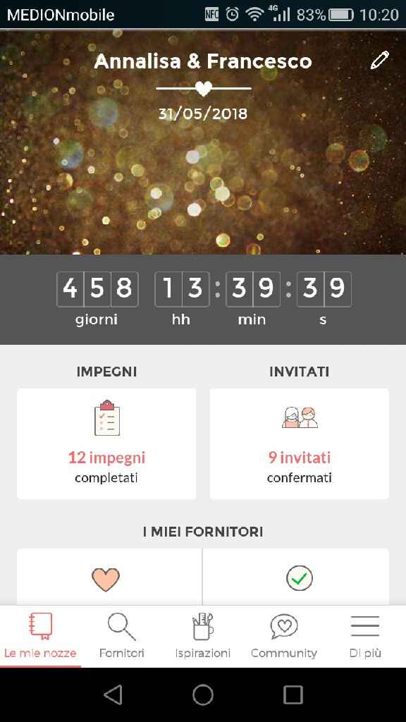 Quanti giorni mancano alle tue nozze? - 1