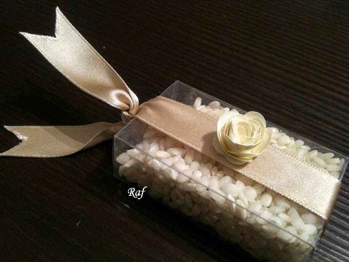 scatolina portariso invece del cono