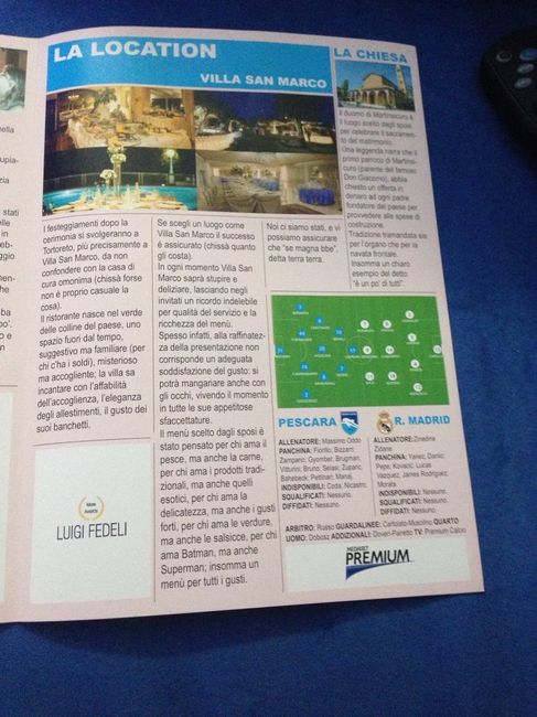 La gazzetta degli sposi fatta dai nostri amici. - 3