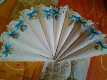 idea coni porta riso per la forumina claudia