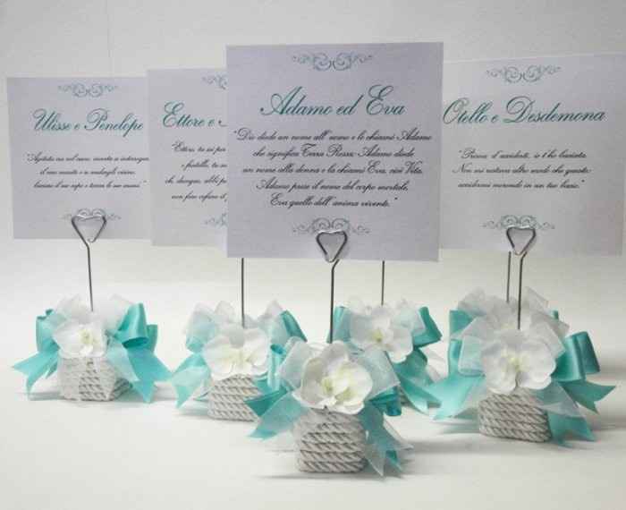 idee segnatavolo shabby chic