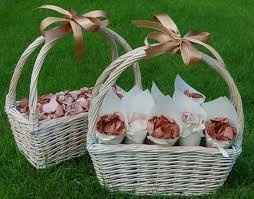 coni porta riso shabby chic