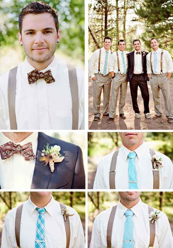 vestito sposo e dettagli shabby