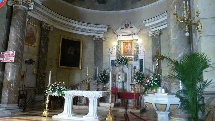 la chiesa dove abbiamo coronato il nostro sogno