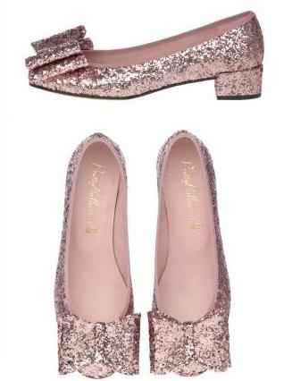 Ballerine glitter per la sera