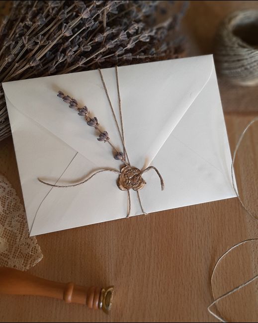 Partecipazioni handmade - 1