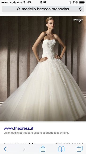 Sposine 2016 chi di voi ha scelto un abito pronovias come me ? - 1