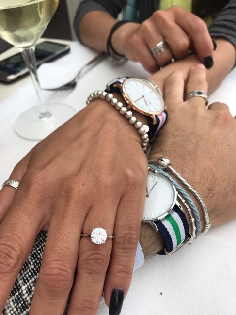 Com'è il vostro anello di fidanzamento? 3