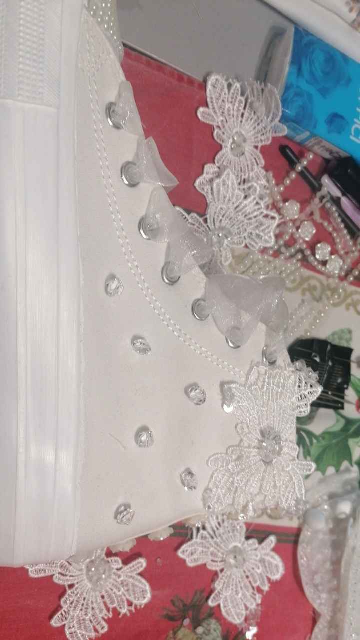 Scarpe da sposa senza tacco - 1