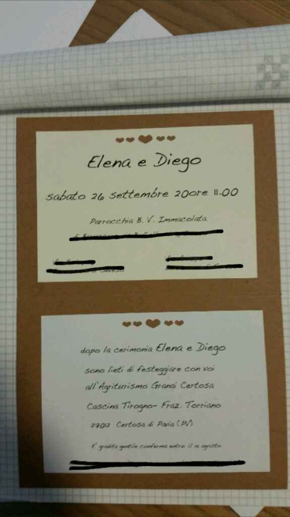 Frase partecipazione se c'è un bimbo - 2